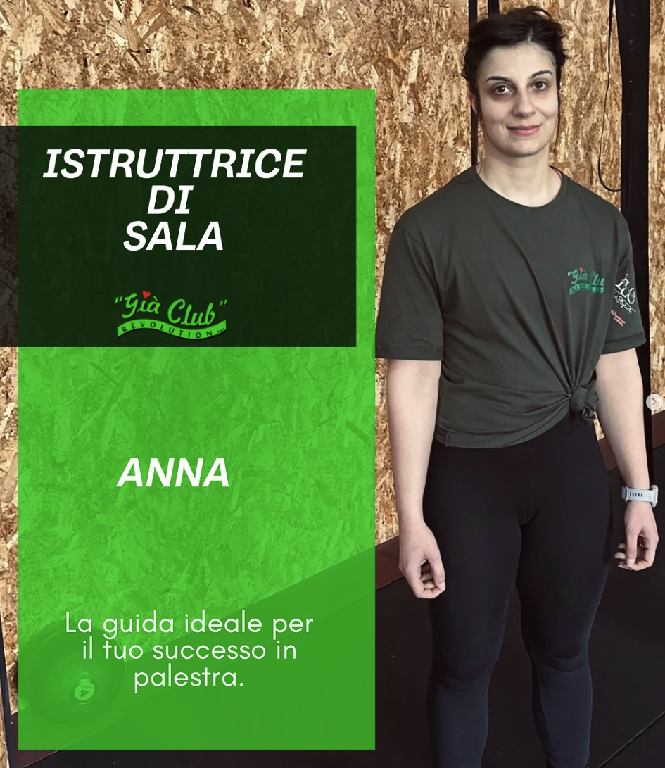 Anna, Istruttrice di sala
